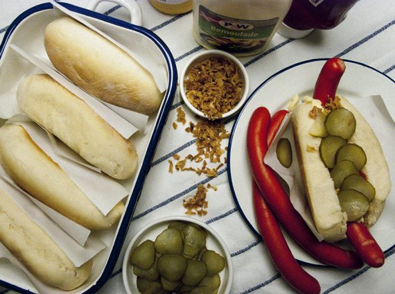 Pølser-Alarm!!! {Hotdog-Brötchen}