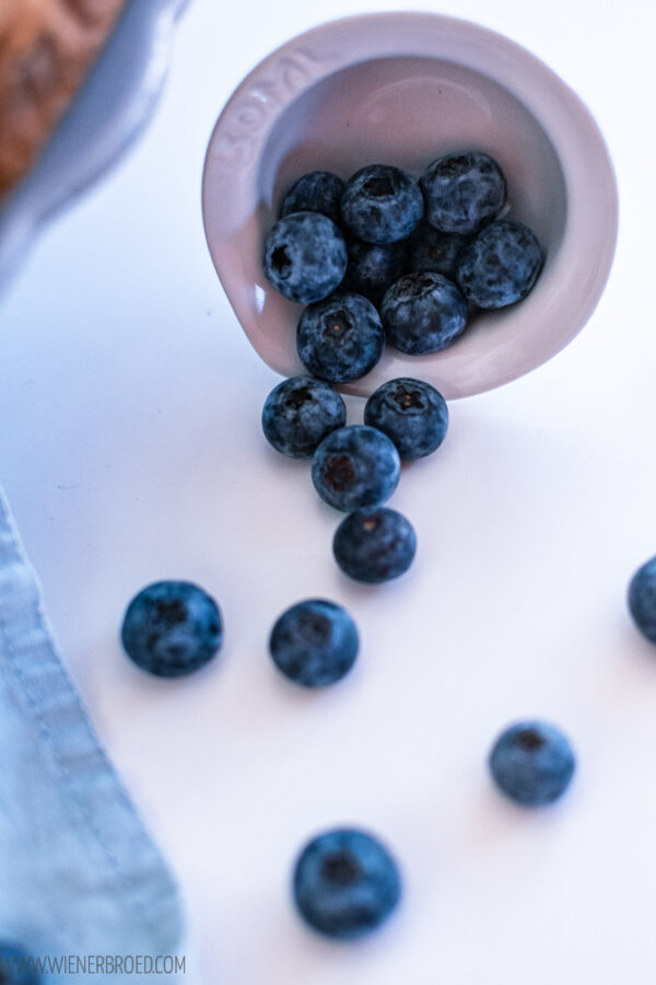 Blaubeer-Vanille-Streuselkuchen - Wienerbrød - skandinavisch backen