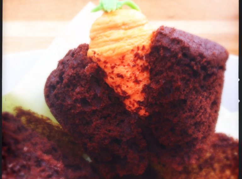 Haddu Möhrchen??? {Schoko-Cupcake}