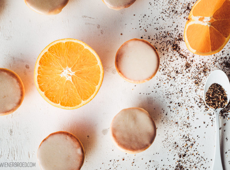Orangen-Amerikaner mit Chai-Glasur | Tee im Sommer – aber schön frisch!