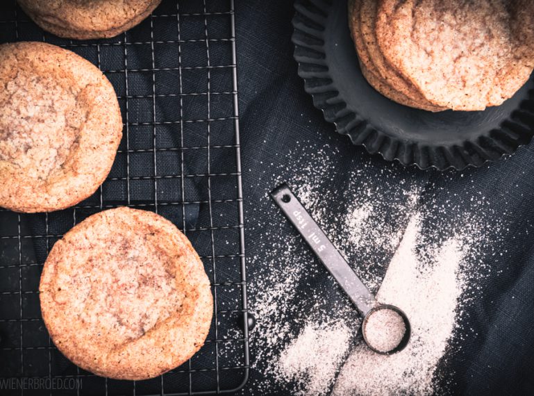 Snickerdoodles – Bedudelt bis zum Anschlag. Mit Zucker, Zimt und einer großen PriseLiebe!