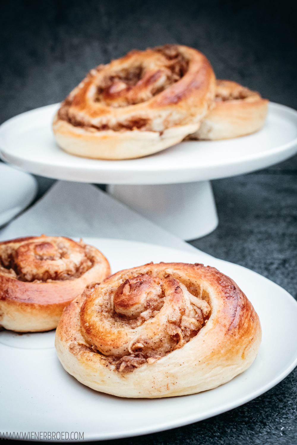Rezept für Apfel-Zimt-Schnecken | Es gibt neue Äpfel! - Wienerbrød ...