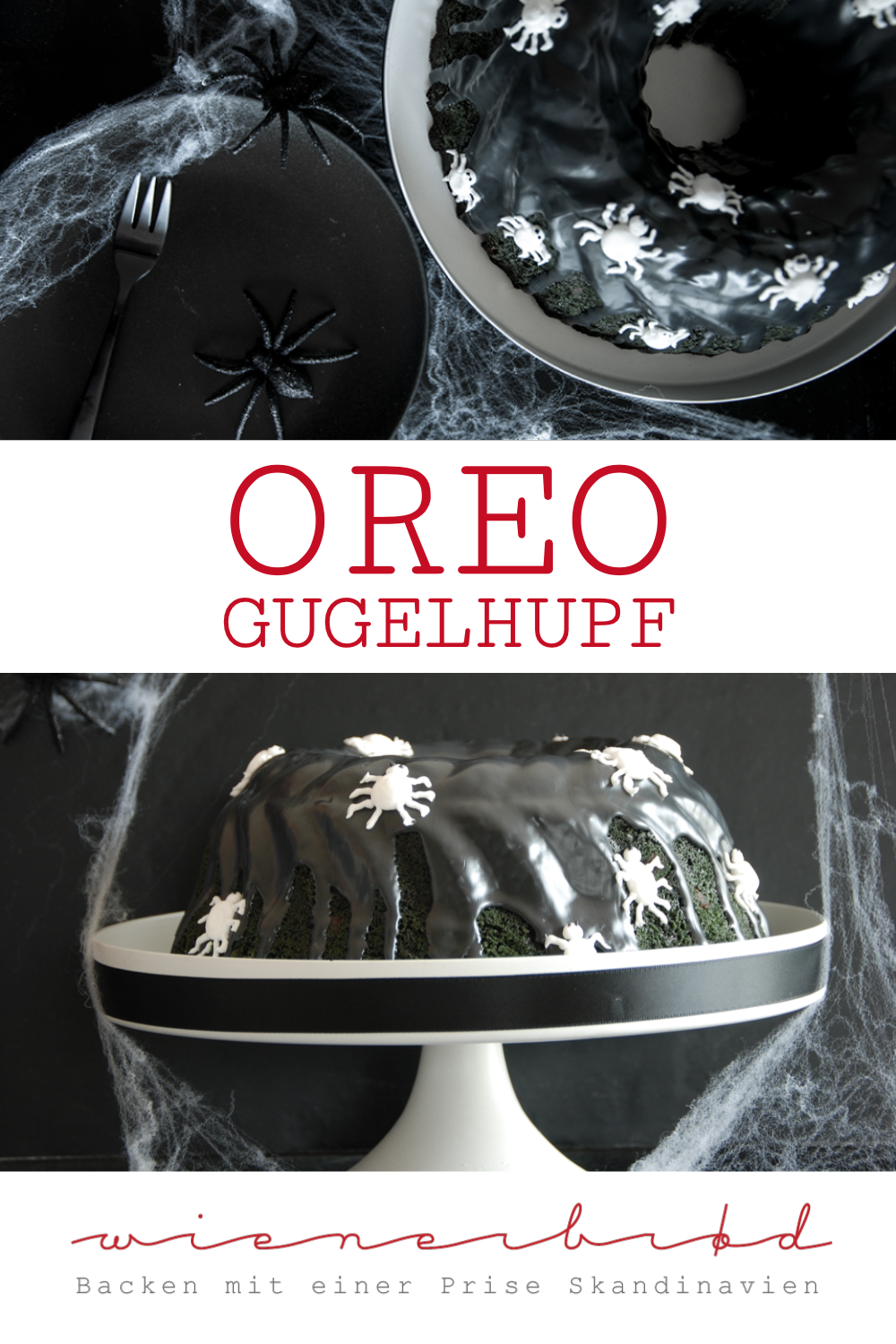 Rezept für einen Halloween-Oreo-Gugelhupf - Iiiiiih, wer hat Angst vor ...
