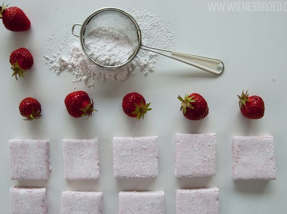 Erdbeeren noch süßer? Geht! {Erdbeer-Marshmallows}