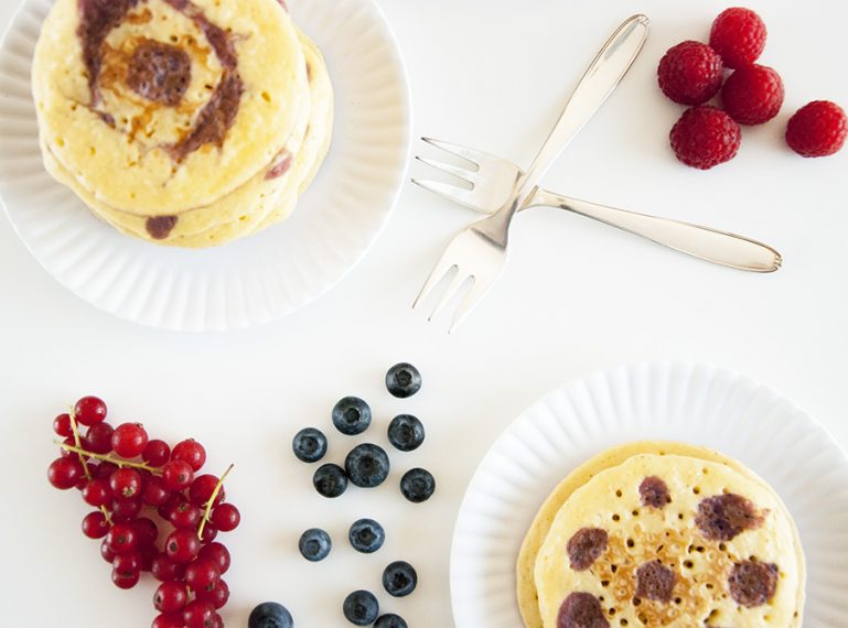 Rote-Grütze-Pancakes – Rote Grütze für den Frühstückstisch