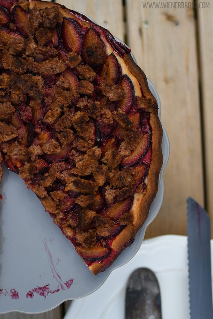 Zwetschgenkuchen Mit Brotstreuseln - Wienerbrød - Skandinavisch Backen