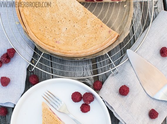{Skyr-Himbeer-Kuchen} Hach, diese Beerenzeit…
