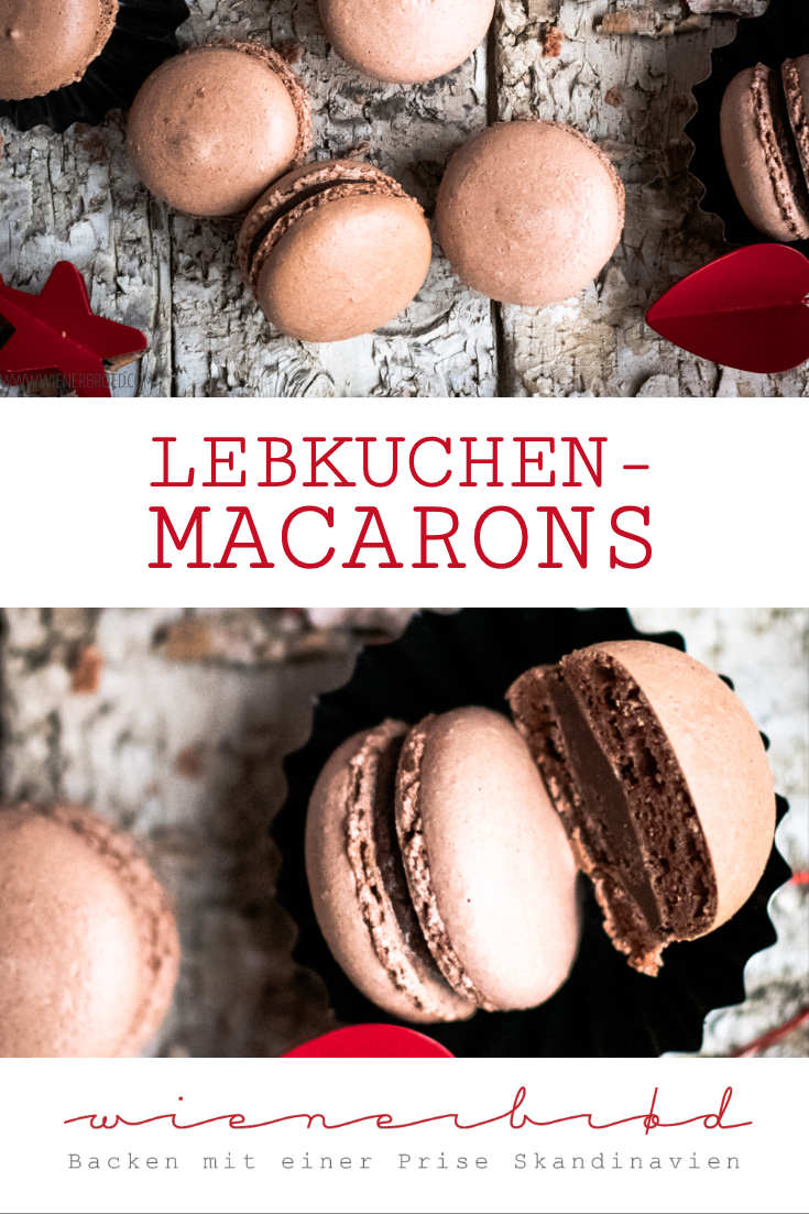 Lebkuchen-Macarons - Wienerbrød - Der Backblog mit einer Prise Skandinavien