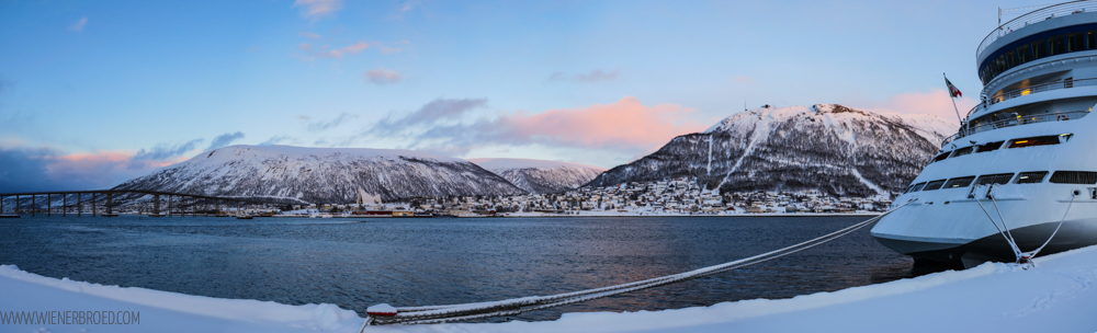 Mit der AIDAcara im Winter in Norwegen auf der Reise "Winter im hohen Norden" – Das Tor zur Arktis, ein Besuch in Tromsø [wienerbroed.com]