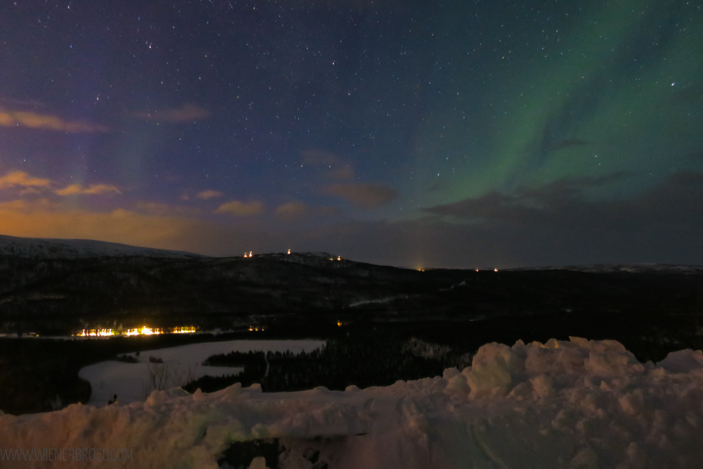 Mit der AIDAcara in Alta im Winter in Norwegen auf der Reise "Winter im hohen Norden" - Nordlichter (Polarlichter) erleben und Nordlichter fotografieren [wienerbroed.com]