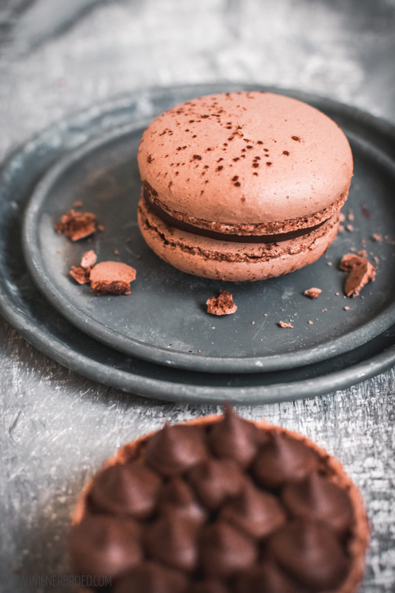 Schokoladen-Macarons - Wienerbrød - skandinavisch backen