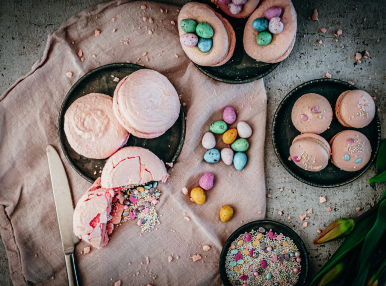 Rezept für Vanille-Macarons | Happy Ostern, ihr Hasen!