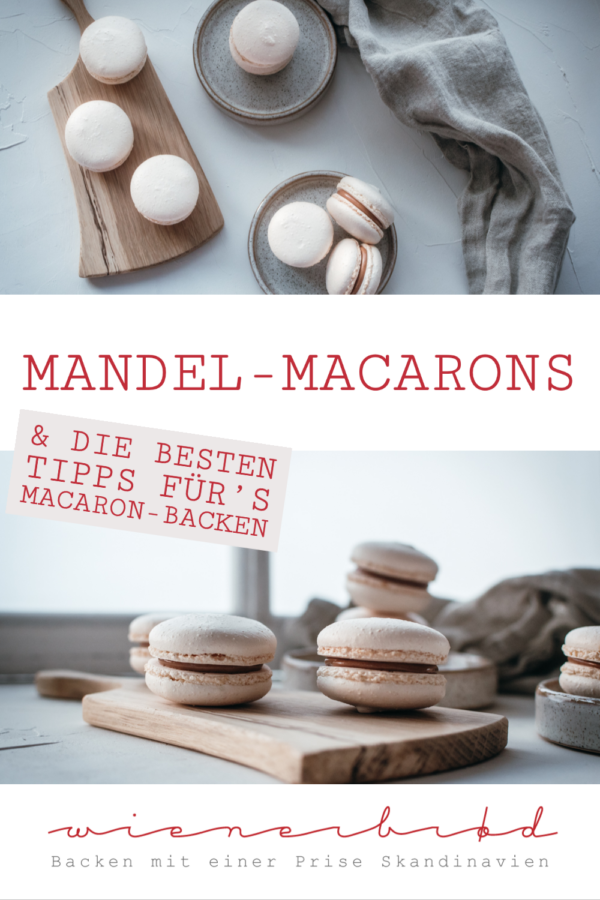Rezept für Mandel-Macarons | Mandel hoch 2 - Wienerbrød - skandinavisch ...