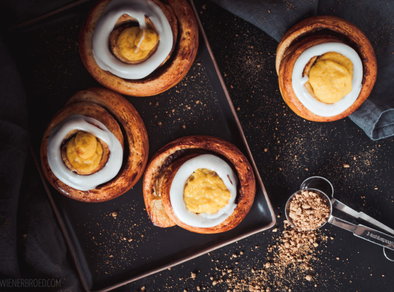 Rezept für Solskinnsboller | Sonne am Horizont