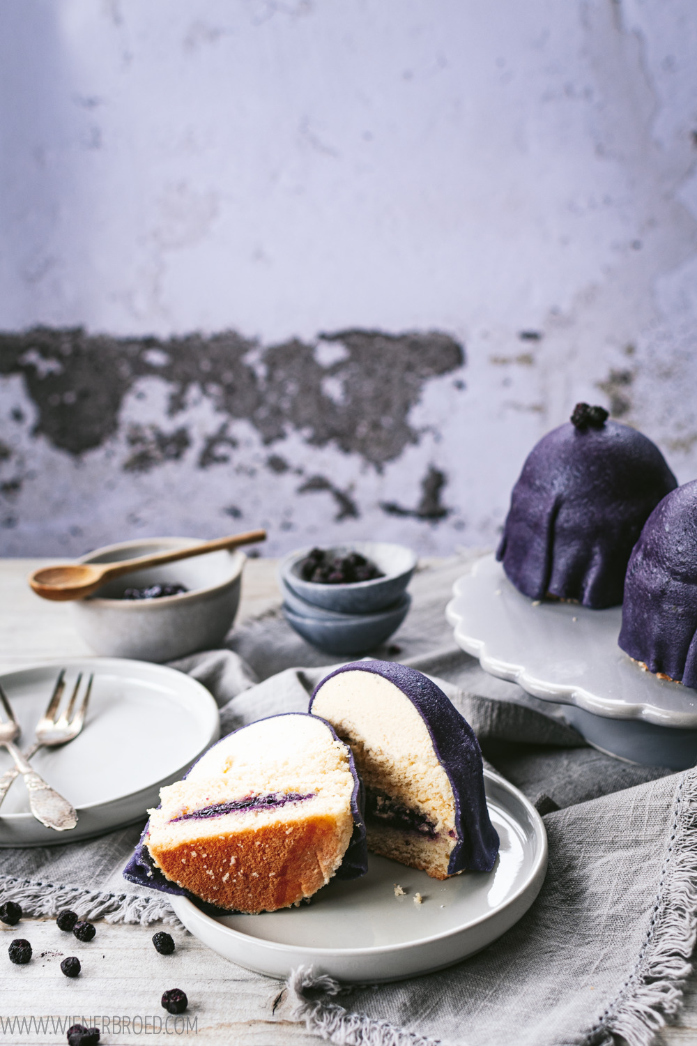 Vanillecreme-Torte aus Schweden mit Marzipan