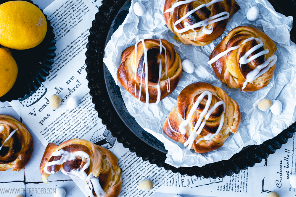 Schwedische Zitronenschnecken