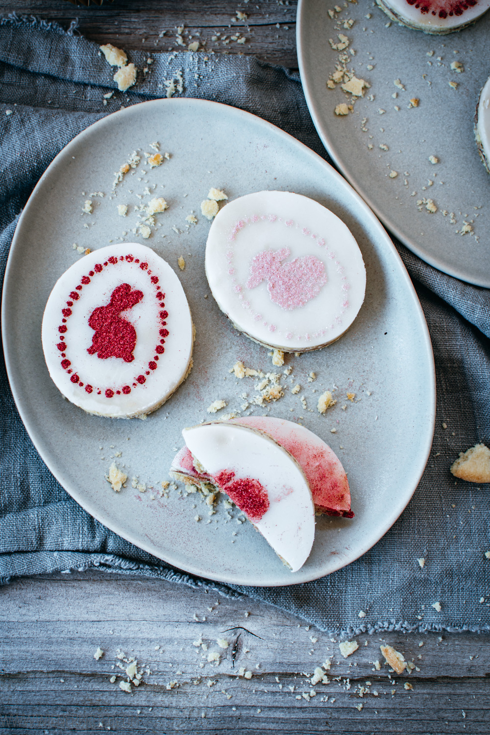 Dänische Kekse mit Mürbeteig und Marmelade