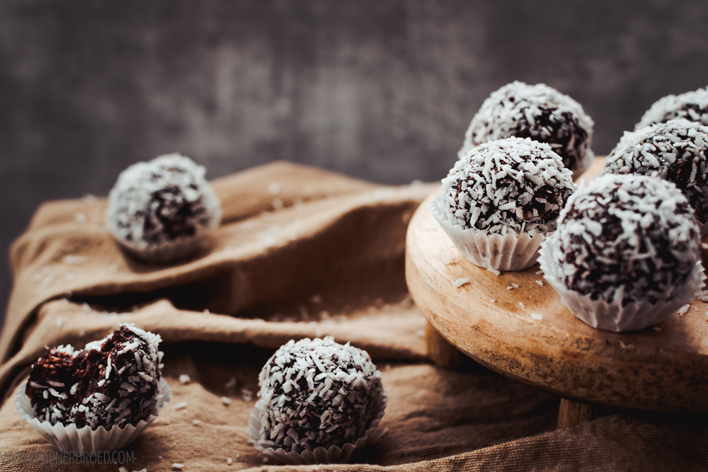 schwedische Chokladboller mit Kokos