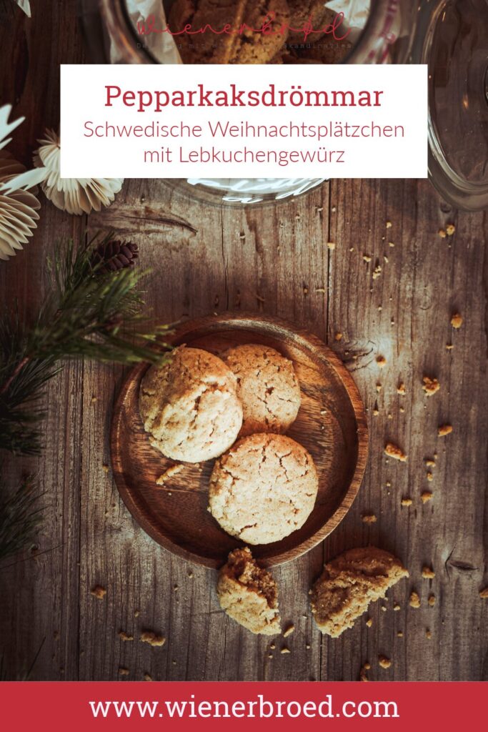 Pin für das Rezept Pepparkaksdrömmar
