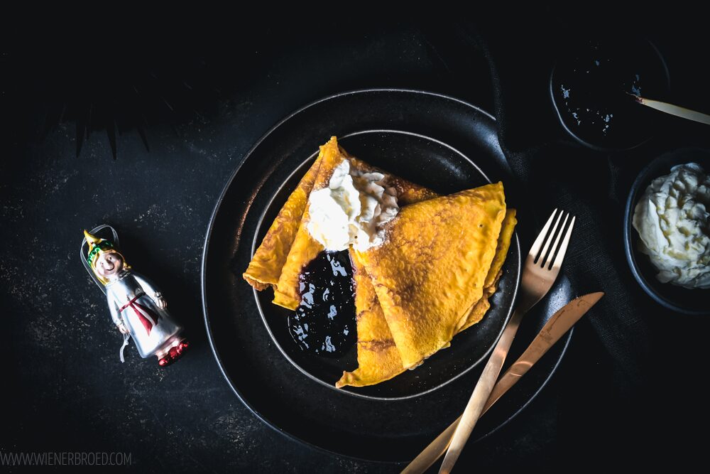 Saffranspannkakor - schwedische Safranpfannkuchen